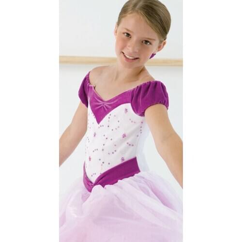 Girls Modern Dance Dress Kids Ballet Tutu Dress Children Dancing Performance Costumes Adult Stage Dancing Wear D-0484