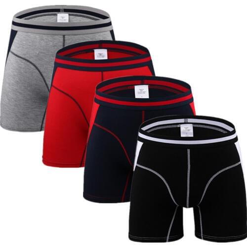 Man Pants Male Underwear Long Boxers Male Panties Boxershort Calzoncillos Mens Underpants Man Boxer Hommes Modal Hombre Brand