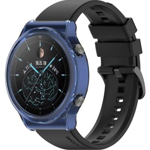 Ultra-Slim TPU Watch Case Skin Soft Protective Shell Cover Sleeve for -Huawei GT2 Pro/ECG Smart Watch
