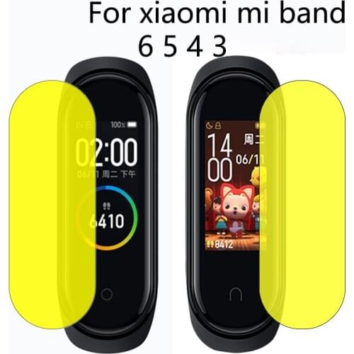 Screen Protector For Xiaomi mi band 6 5 4 3 Protecting TPU Not Glass