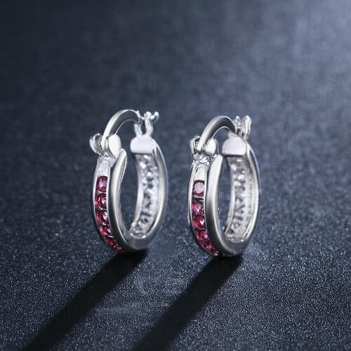 Hot New 925 Sterling Silver crystal zircon Earrings for Women Fashion classic Jewelry Christmas Gifts Wedding party drop earring