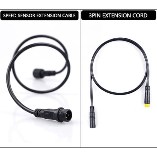 3 Pin Extension Cable For Brake Levers Hydraulic Brake Sensor Shift Sensor Throttle Bafang/8FUN Electric Bike E-Bike Parts