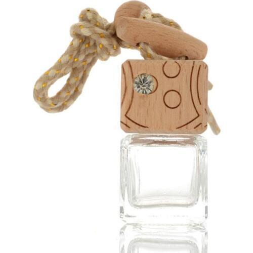 8ml Hanging Car Perfume Bottles Car Pendant Accessories Bottle Empty Glass Bottle F20172837