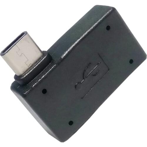 USB-C Type-C to USB 3.0 Female OTG Adapter Right Angled 90 Degree for Laptop & Cell Phone