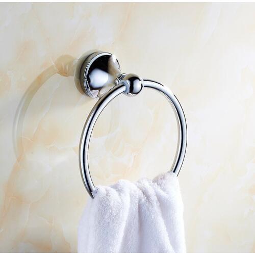 Bathroom Accessories ,Stainless Steel Chrome Design Towel Ring / Wall Mount Bath Towel Holder & Towel bar