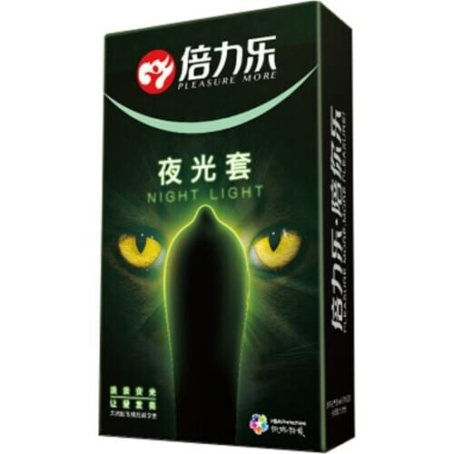 Flirt Night Light Glowing Condoms Sex Adult Safer Contraceptive Luminous Condom Ultra Thin Condoms for Men Sex Toys Penis Sleeve