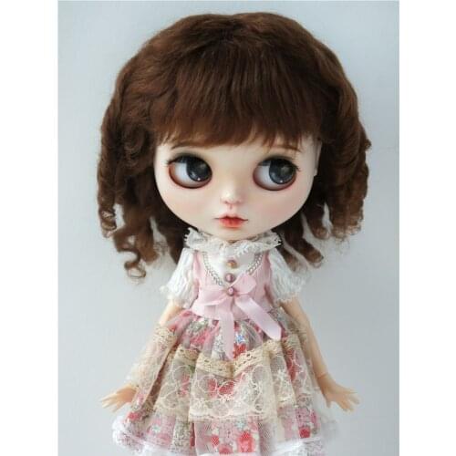 JD178 size 10-11 inch Bobo Curly Mohair BJD Wigs for Dolls New Arrival Fashionable Hair
