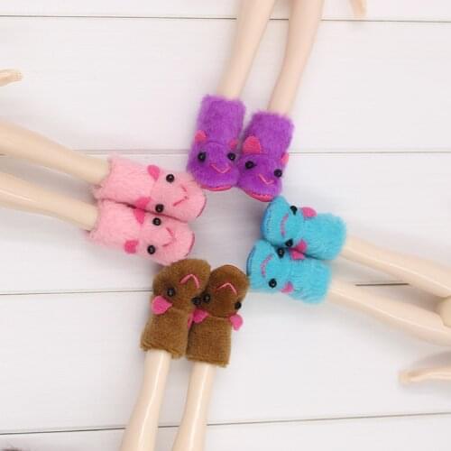 Blyth doll cute felt shoes with 4 color suitable for Middie body doll Factory Blyth