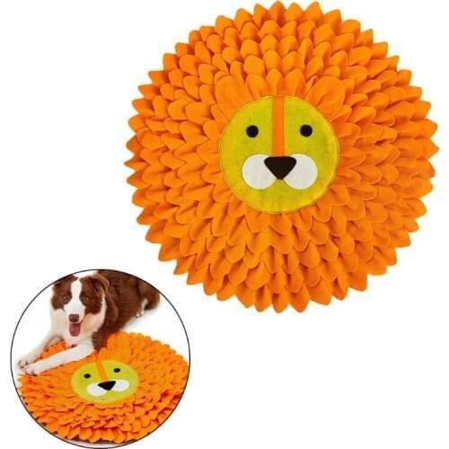 Dog Snuffle Pad Keep Pet Healthy Non Toxic Mat Dog Snuffle Pad Puppy Puzzle Toys for Dog Smell Training&Slow Eating
