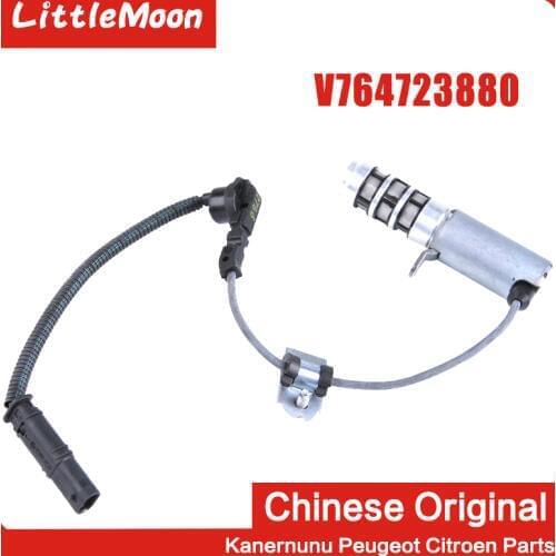 LittleMoon Original oil pump solenoid valve Oil pump sensor V764723880 for Peugeot 207 308 408 508 RCZ Citroen C3 C4 C5 1.6T