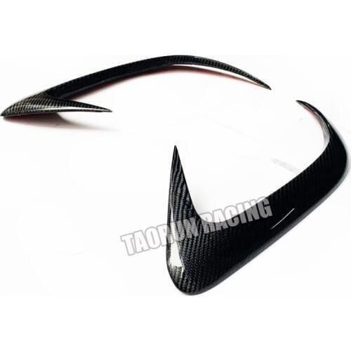 CLA45 Carbon Fiber Rear Bumper Side Splitter Canards Apron for Benz W117 Cla180 CLA200 CLA260 CLA45 with Amg Package 2013 - 2019