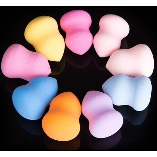 Wholesale Cute Waterdrop Sponge Calabash Water Drop Flawless Smooth Beauty Makeup Cosmetic Powder Puff 500pcs/lot free shipping