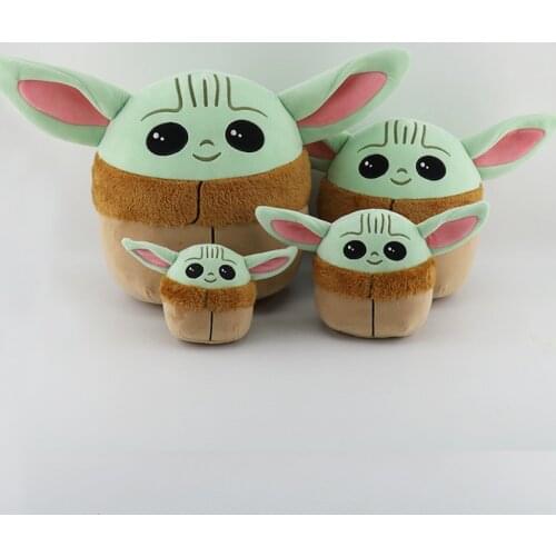 Baby Yoda Plush Toy Kawaii Baby Yoda Grogu Stuffed Toys Star Wars Grugo Cute Plush Figure Anime Plush Toys 13cm 17cm 26cm
