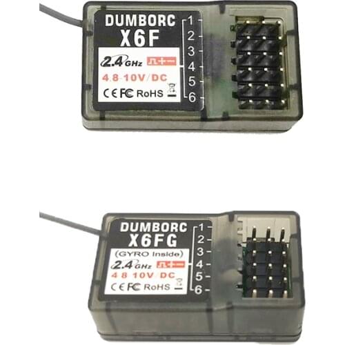 Dumborc X6F X6FG receiver is suitable for remote control car car 6 channel with gyroscope receiver accessories