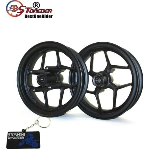 STONEDER 10" Rim Front 2.15 Rear 2.50 For SDG Wheel Pit Dirt Bike Motard Supermoto