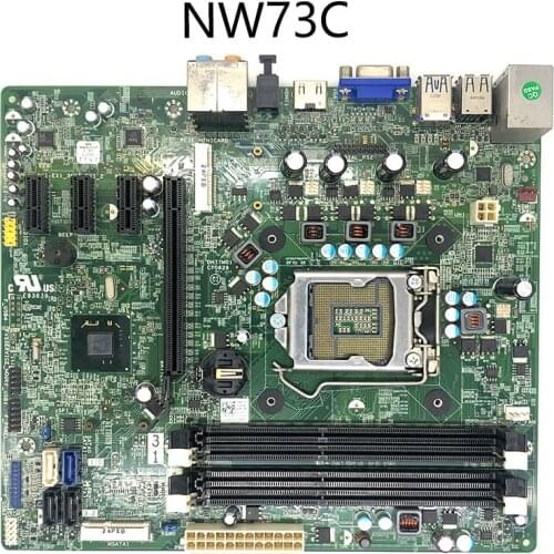 Pre-shipment test For 8500 dp/n: 0NW73C LGA1155 H77 DH77M01 DDR3 NW73C Original Used motherboard