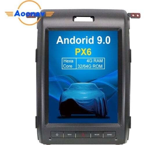 AOONAV 12.1 inch car DVD player vertical screen for Ford F150 2009-2013 car GPS radio IPS multimedia player