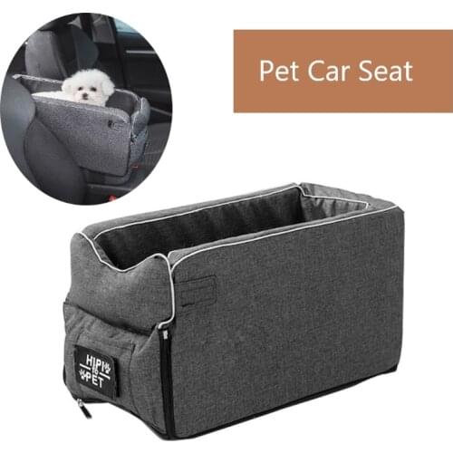 Dog Car Seat Bed Travel Pet Booster Seats for Small Large Dogs Safety Car Carrier Bed Hammock Pet Transport Basket Accessories