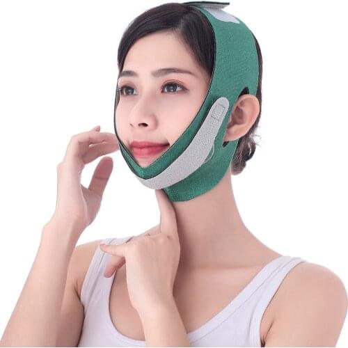 Elastic Face Slimming Bandage V Line Face Shaper Women Chin Cheek Lift Up Belt Facial Anti Wrinkle Strap Face Care Slim Tools