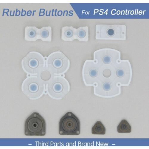 HOTHINK 9pcs/set 10set/lot D Pads Rubber Conductive R L button Silicon Pads for Playstation 4 PS4 Controller Dualshock 4