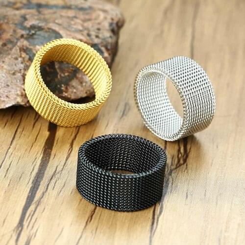 JHSL Lovers Couples Men Women Rings Wedding Valentines Day Gift Fashion Jewelry Stainless Steel US size 6 7 8 9 10 11 12