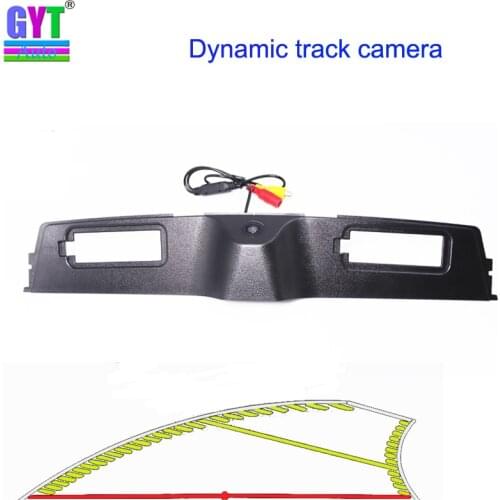 Dynamic Trajectory Tracks car Rear view Backup Parking reversing Camera For Jeep Compass 2017 Parking Assistance