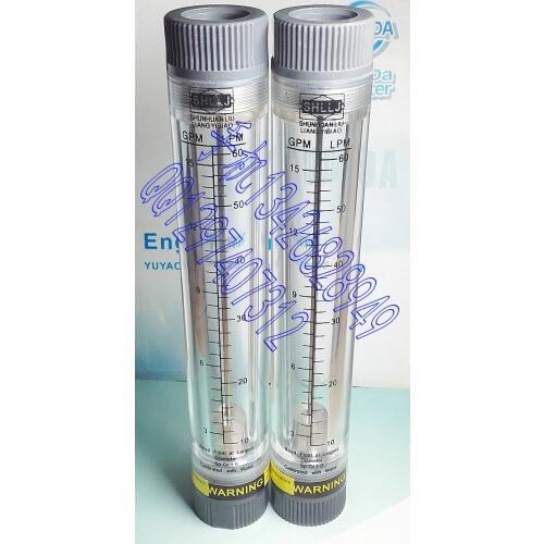 LZM-20G pipeline liquid flow meter 3-15GPM 10-60LPM G3/4 "internal thread