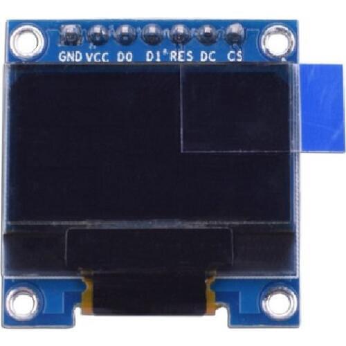 0.96" oled display module 12864 OLED blue screen IIC I2C SPI communication 7 pins driver chip ssd1306 for arduino stm32 DIY