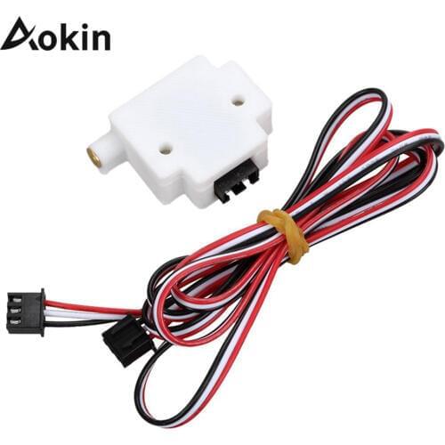 3d Printer Parts Material Detection Module For 1.75mm/3.0mm Filament Detecting Module Black Monitor Sensor Mechanical Endstop