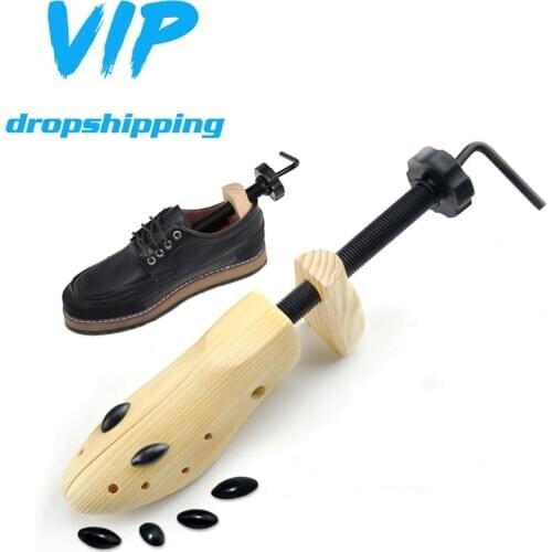 New Shoe Stretcher Wooden Shoes Tree Shaper Rack,Wood Adjustable Flats Pumps Boots Expander Trees Size S/M/L Man Women 2020