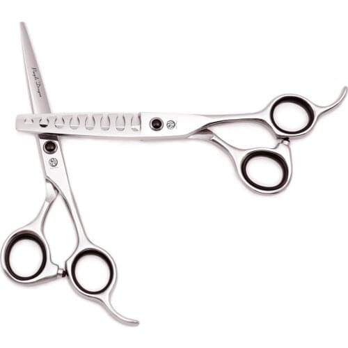 Hair Thinning Scissors 6.0" Purple Dragon Japan Stainless Professional Barber Hair Cutting Scissors Salon Thinning Shears 2004