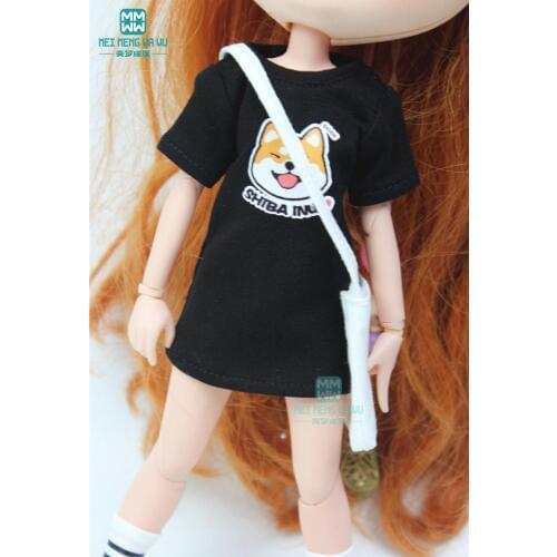 Blyth Clothes fashion long T-shirt candy color socks for 28-30cm Blyth Azone 1/6 doll accessories