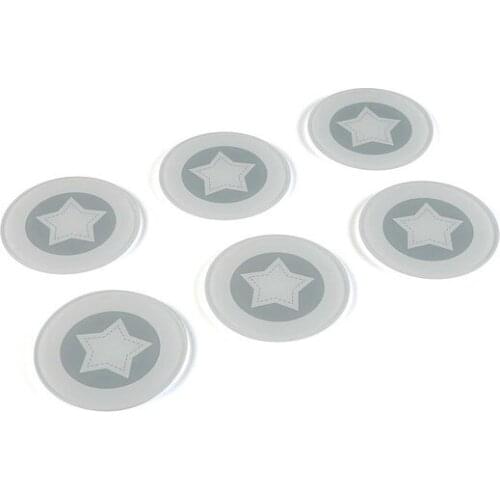 Coasters Crystal Stars (6 Pieces)