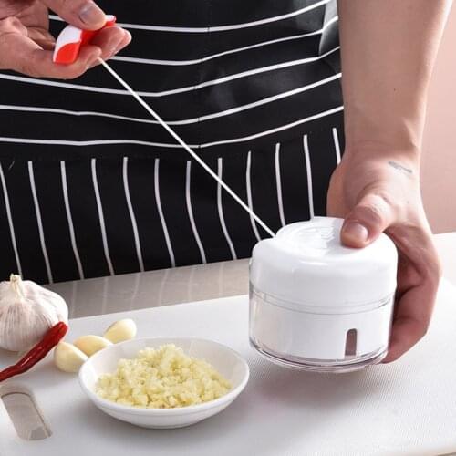 Manual Garlic Press Kitchen Multi-function Garlic Grinding Chopper Food Vegetables Cutter Meat Grinder Kitchen Accessories