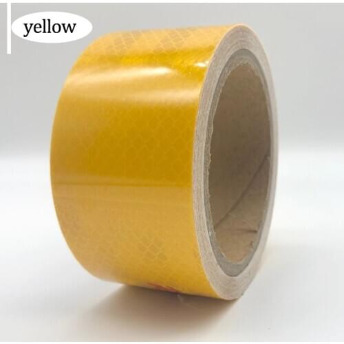3M Multiple Color Prismatic Reflective Adhesive Sticker Conspicuity Tape For Truck Trailer