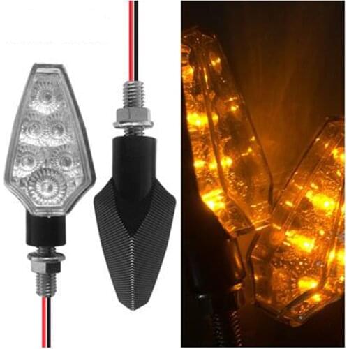 Unviersal Yellow Lighting Parts Moto Flashing Moto Turn Signal Light For Benelli Honda Suzuki Yamaha Kawasaki Motorcycle LED