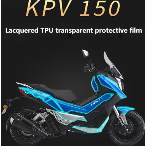 Motorcycle Body Protective Film Whole Car Sticker Transparent Waterproof and Scratch Proof for Lifan Kpv150