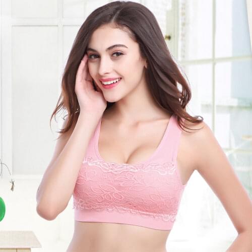 Womens Seamless Bra Sports Bra Woman Crop Top Fitness Sportswear Girls Breathable Fitness Run Gym Yoga Vest Lady Underwear