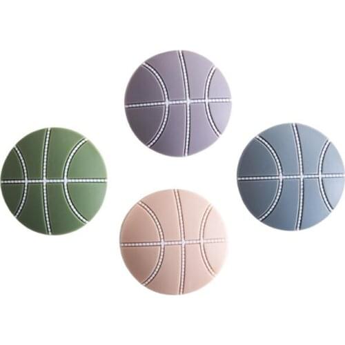 1 PC round Silicone Wall Door Crash Pad Door Handle Mute Stopper Shock& Noise Absorbers Pad Wall Floor Decorative Sticker