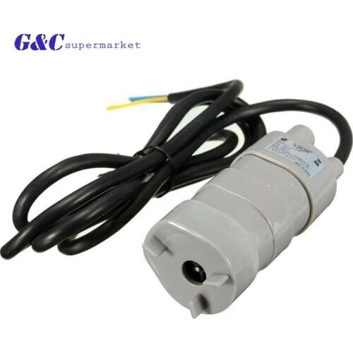 12V DC 1.2A Micro Submersible Motor Water Pump 5M 14L/Min 840L/H 6-15V Useful