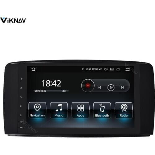 2 din car radio for Benz R W251 2006-2012 car audio touch screen GPS navigation Android Stereo receiver auto video player