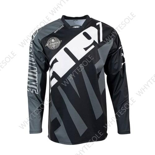 Moto Motocross Jersey Long Sleeve Racing mtb jersey Quick Dry Bike Motobike Downhill Shirt