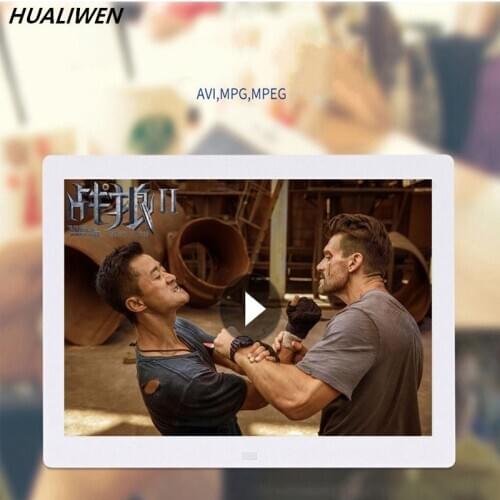 7" HD Digital Photo Frame Picture Mult-Media Player MP3 MP4 Alarm Clock For Gift