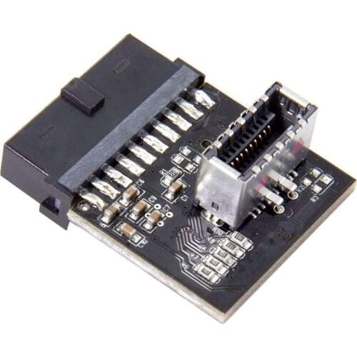 HOT-USB 3.1 Front Panel Female to USB 3.0 20-Pin Header Male Extension Adapter for Motherboard Card with USB3.0 Port