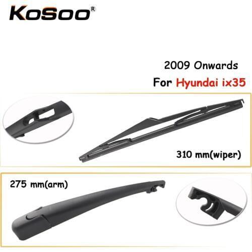 KOSOO Auto Rear Car Wiper Blade For Hyundai ix35,310mm 2009 Onwards Rear Window Windshield Wiper Blades Arm,Car Accessories