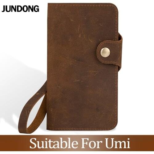 For Umi A3 A5 Pro S2 lite S3 Pro Z2 One Pro Case Cowhide Wallet crazy horse skin Phone Cover