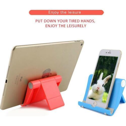 DHL 100pcs Universal Portable Tablet PC Stand Holder Bracket Mount Support For ipad 2018 Mipad 4 SAMSUNG iPhone X 8 Smartphone