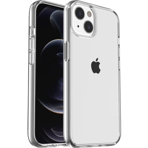 Crystal Clear for iPhone 13 Pro Max 13 Mini Phone Case Military-Grade Drop Protection Shock-Absorbing Corners Scratch Resistant