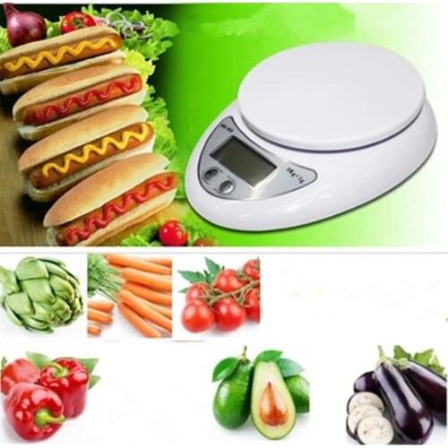 Kitchen Electronic Scale WH-B05 Nutrition Scales small electronic scales 5KG/1g Foreign trade balance Weight gram scales
