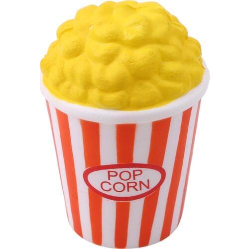 Soft Squishy Slow Rising Popcorn Cream Squeeze Antistress Fun Toys Kids Novelty Funny Simulation Toys Gift Cute Stretchy Toy